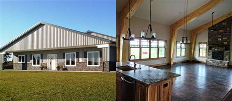 barn metal houses|finished metal building residential homes.